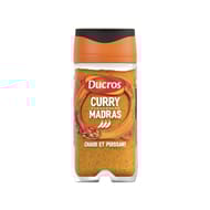 Ducros flacon curry madras fort n°5 45g
