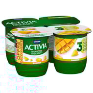 Activia bifidus fruits mangue 4x125g offre découverte