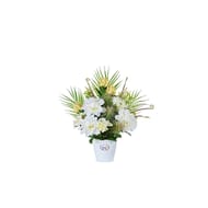 Composition haut de gamme de dahlias/protea/fleurs exotiques
