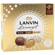 Lanvin l'escargot trio lait blanc noir 362g