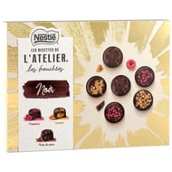 Nestle les recettes de l'atelier les bouchees noir 187g