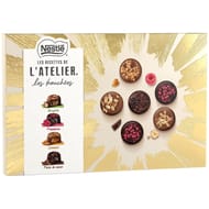 Nestle les recettes de l'atelier les bouchees lait et noir 398g