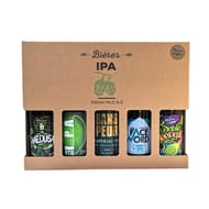 Coffret bières IPA 5x33cl Vol.3.55%