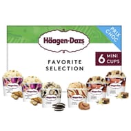 Haagen dazs 8 mini pots favorite selection 570ml 477g