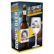 Coffret dock's beer 1x75cl +1 verre 6.5°