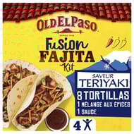 Old el paso fusion fajita le kit x10 451g