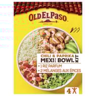 Old el paso mexi bowl chili et paprika kit x6 240g