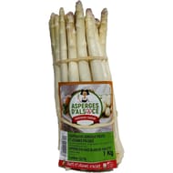 Asperge blanche violette botte 1kg