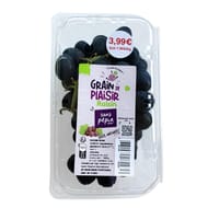 Raisin noir sans pepin barquette 500g
