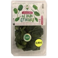 Jeune pousse epinard barquette 125g