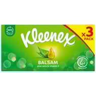 Kleenex mouchoirs boite balsam lot 3x64