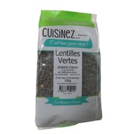 Lentilles vertes bio sachet 500 g