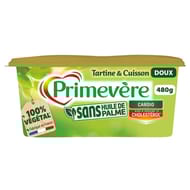 Primevère tartine & cuisson sans huile de palme doux 480g