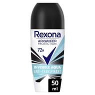 Rexona déodorant bille invisible aqua 50ml