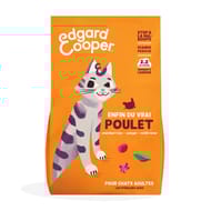 Edgard & cooper croquettes chat adulte poulet 750g