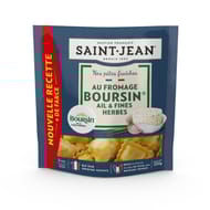 Saint jean pâtes fraîches au fromage boursin ail et fines herbes 250g