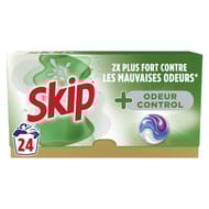 Skip lessive capsule 3en 1 anti odeur x24