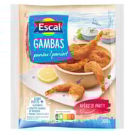 Escal crevettes panées asc 300g