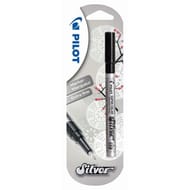Marqueur fin argent encre permanente idéal pour décor fête