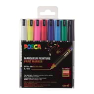 8 posca pointe extra fine