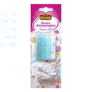 Vahiné blister de bougies anniversaire 23 g