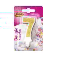 Vahiné bougie chiffre sept blister