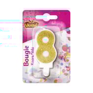 Vahiné bougie chiffre 8