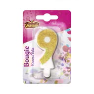 Vahiné bougie chiffre 9