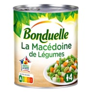 Bonduelle macédoine de légumes 4/4 530g