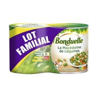 Bonduelle macédoine de légumes 4/4   2x530g