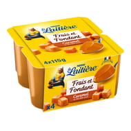 La Laitière frais et fondant caramel 4x115g