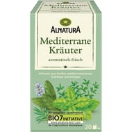 Alnatura infusion aux herbes méditerranéennes bio 40g