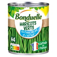 Bonduelle haricots verts extra fins 440g