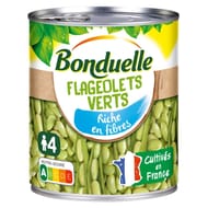 Bonduelle flageolets verts extra fins 4/4 530g