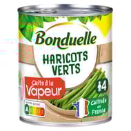 Bonduelle haricots verts extra fins cuits a la vapeur 4/4