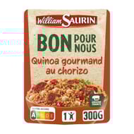 William saurin - doypack bons pour nous quinoa gourmande au chorizo 30