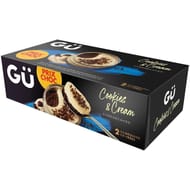 Gü le cheesecake cookies & cream 2x85g offre découverte