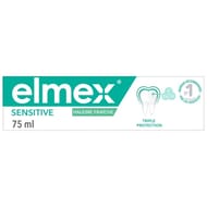 Elmex sensitive dentifrice haleine fraîche 0 colorant 75ml