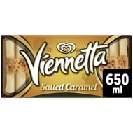 Viennetta dessert glacé caramel salé 650ml 320g