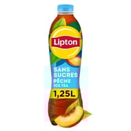 Lipton ice tea pêche sans sucres 1.25L