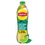 Lipton thé vert glacé citron vert menthe 1.25L
