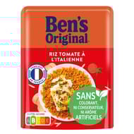 Ben's original riz micro ondable tomate a l'italienne 2mn 220g