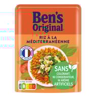 Ben's original riz micro ondable à la mediterraneene 2mn 220g
