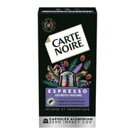 Carte noire espresso secret de nature caps x10 - 53g
