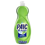 Paic bi-activ liquide vaisselle vinaigre & sel minéral 750ml