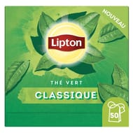 Lipton the vert classique origine asie x50s - 65g