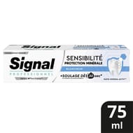 Signal professionnel dentifrice sensibilité blancheur 75ml