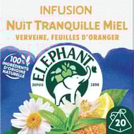 Elephant infusion nuit tranquille miel citron x20 - 30g