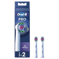Oral-b pro 3d white brossettes pour brosse à dents x2