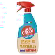 La croix sans javel nettoyant spray savon de marseille 500ml